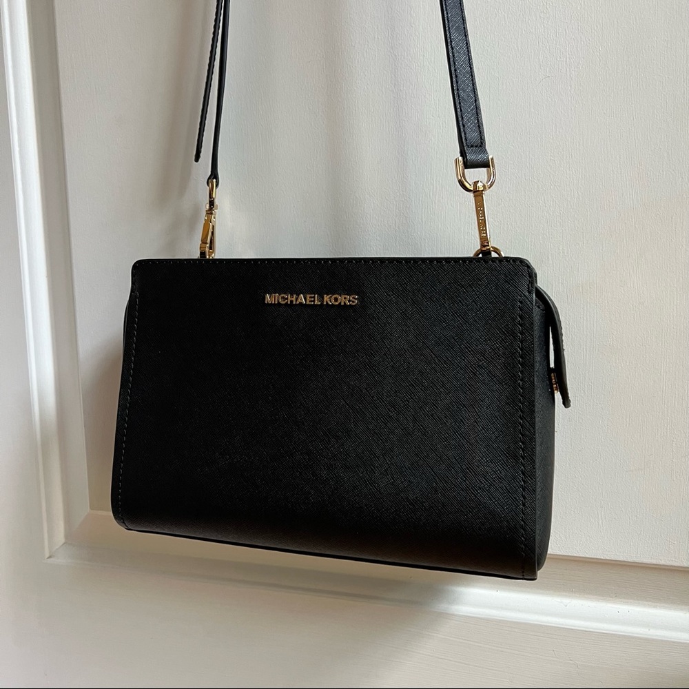 Michael Kors Black Saffiano Bag